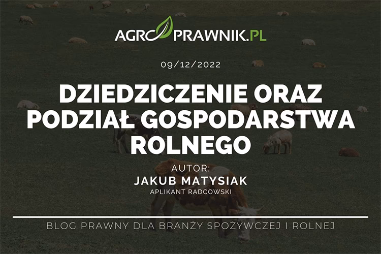 Czy każdy może odziedziczyć gospodarstwo rolne?