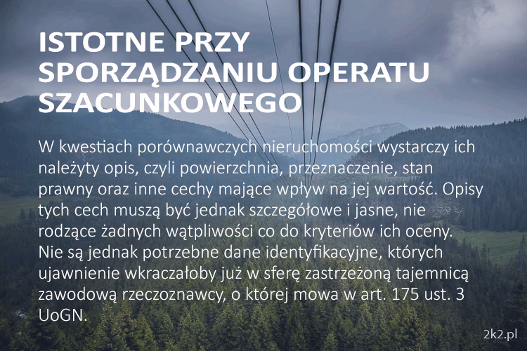 Czy można podważyć operat szacunkowy?
